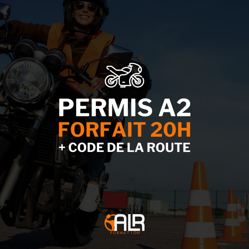 Permis A2 - Forfait 20h + code de la route