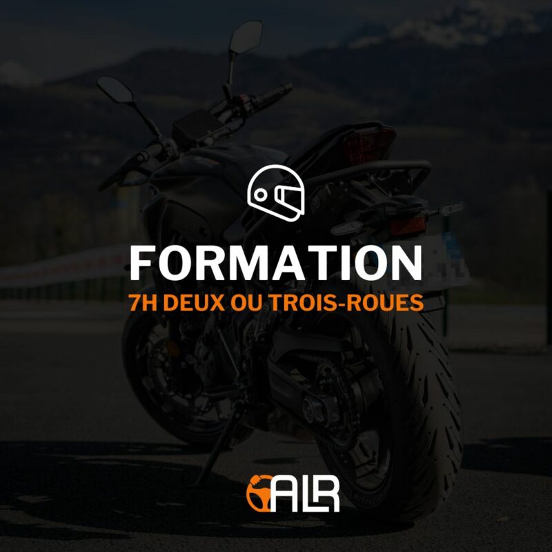 Formation 7 heures permis 125cc (deux ou trois-roues)